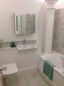 gas, gas service, pipework in bathroom